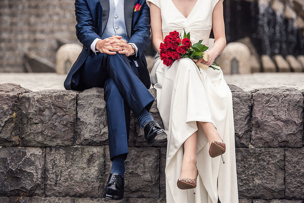 前撮り足元ショット