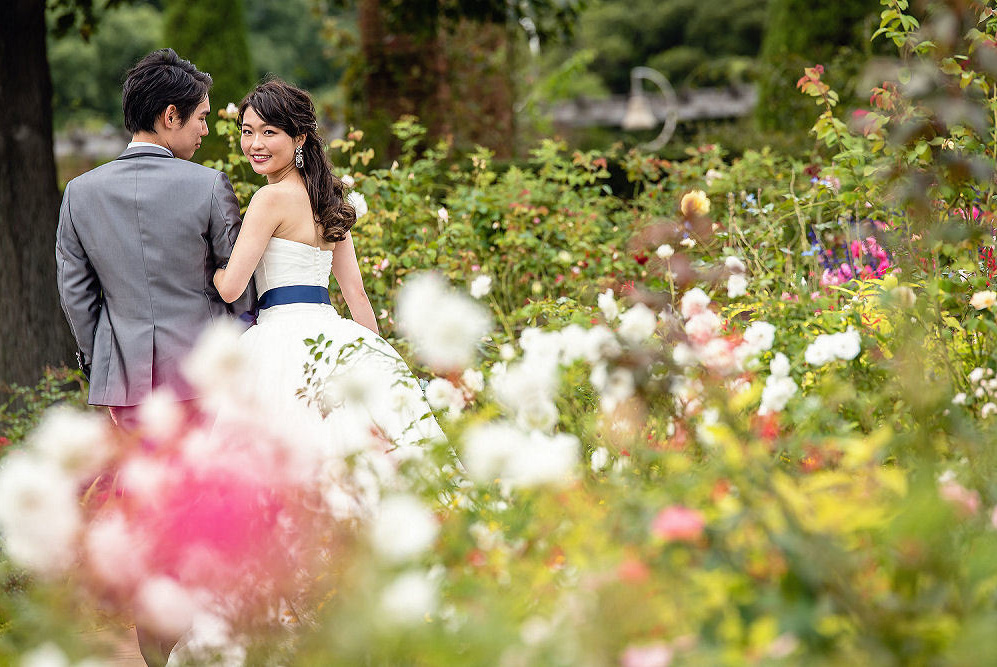 新婦バックショット