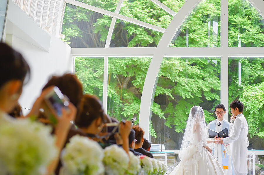 挙式スナップ写真