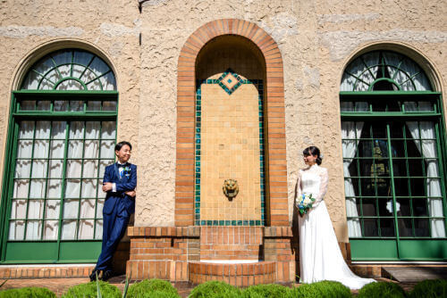 べーリックホールで結婚式